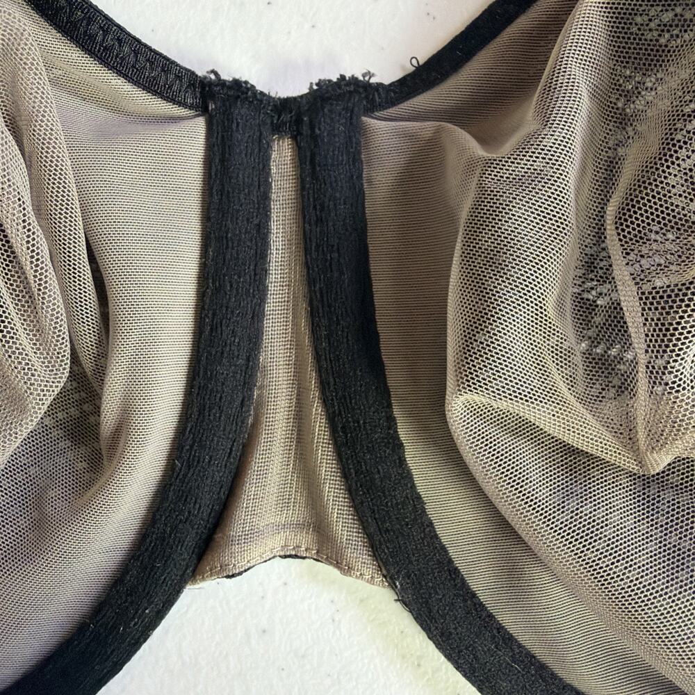 Wacoal 857210 Visual Effects Minimizer Underwire black full coverage 42DD - Picture 11 of 16